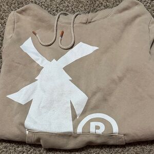 tan dutch bros hoodie